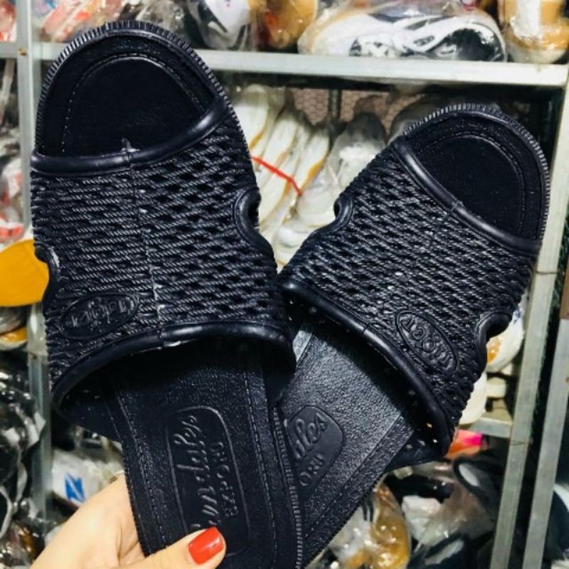 dép tổ ong đen đủ size 40-46