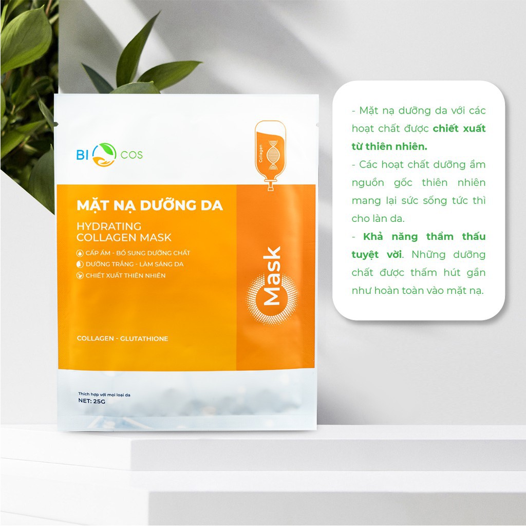 Mặt Nạ Dưỡng Da Collagen - Biocos 1 gói
