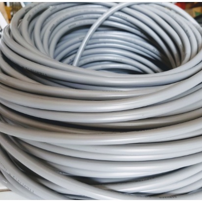 Dây điện đôi vỏ bọc xám 2x1.5mm2 đồng nguyên chất Korea - TACA