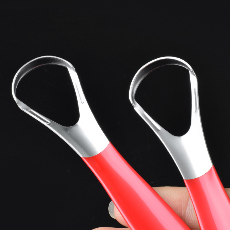Dụng Cụ Cạo Lưỡi Làm Từ Thép Không Gỉ Chất Lượng Cao
