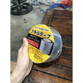 Miếng Vá Siêu Dính Chống Thấm Trần Nhà, Dán Mái Tôn Chống Dột, Dán Chậu Thủng Đa Năng Dài 5m (5cm-10cm)