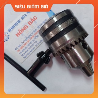 Đầu Mang Ranh  Kẹp Mũi Khoan 3- 16mm - Trục côn lắp cho máy khoan cần,khoan bàn