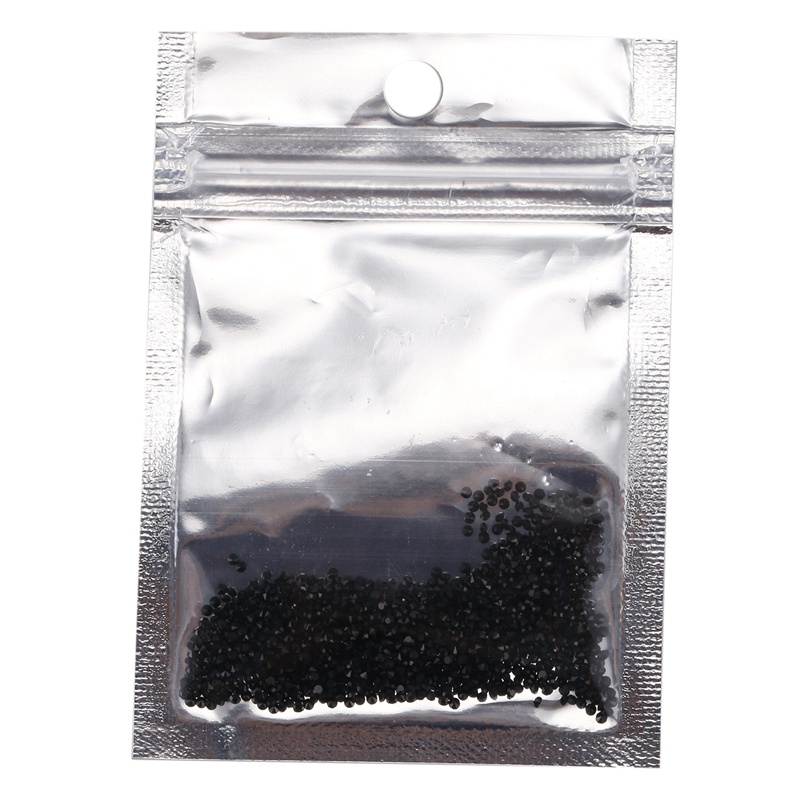 Bộ 1440 Viên Đá Pha Lê Nhỏ Màu Đen Đính Kim Cương Pha Lê DIY