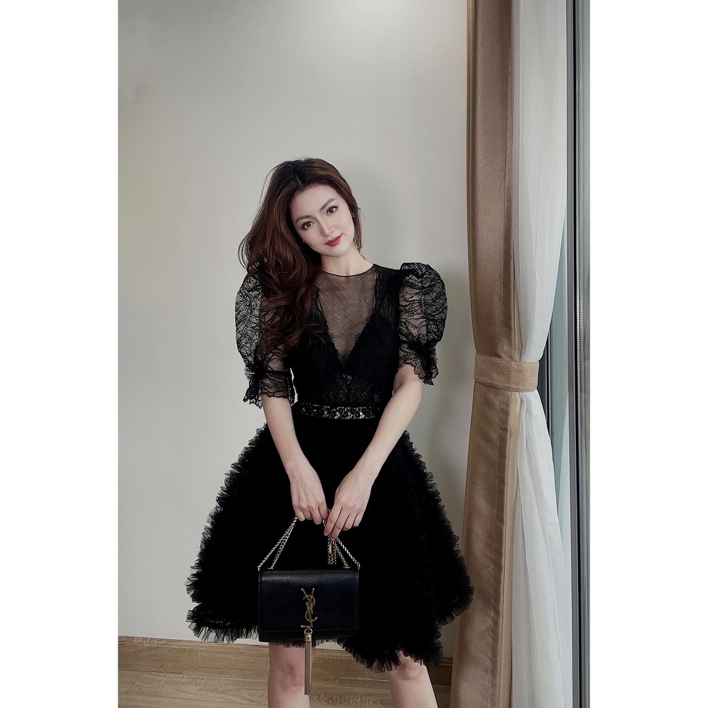 [Mã LT150 giảm 150k đơn 699k] Đầm Rosie CINDY C chất liệu ren cao cấp sang chảnh S21787 / S21001 / S21016 | BigBuy360 - bigbuy360.vn