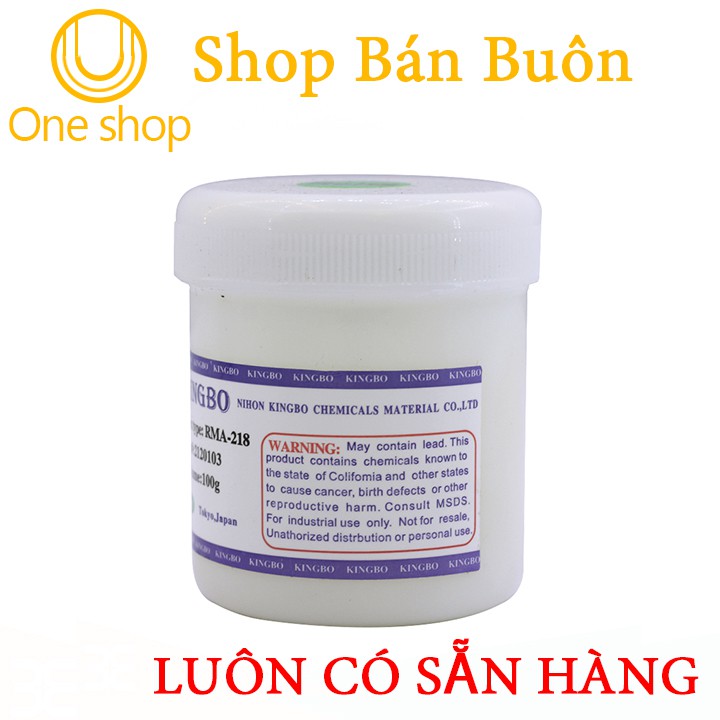 Mỡ hàn KINGBO RMA-218 100g Cao Cấp