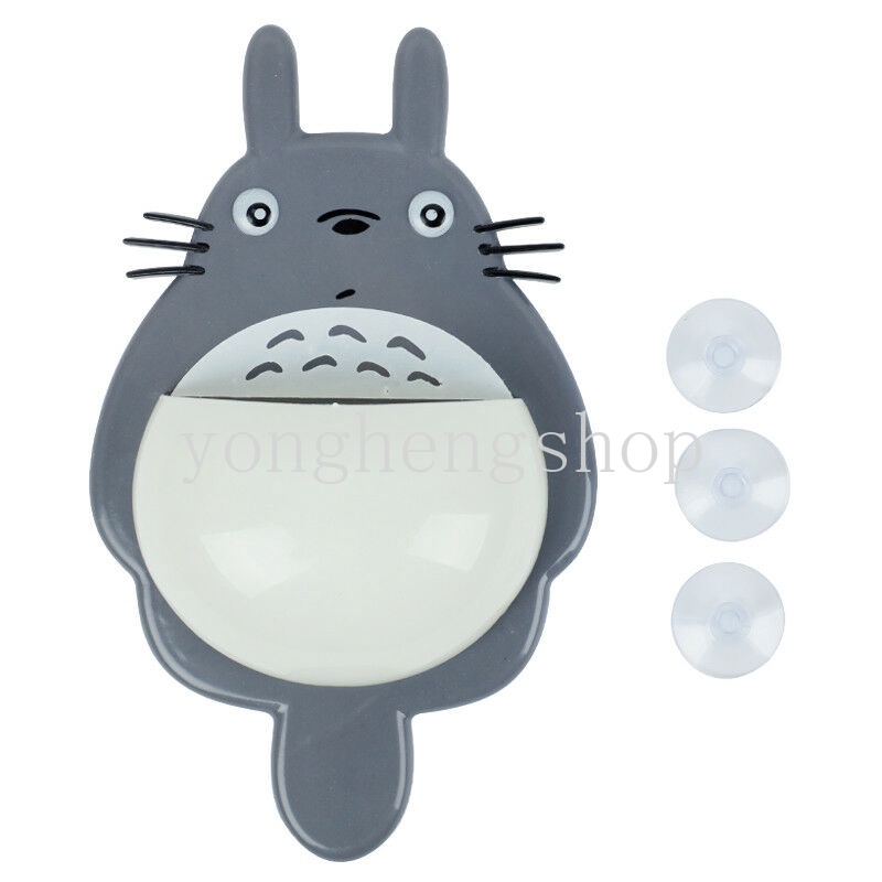 Giá Treo Bàn Chải Đánh Răng Gắn Tường Hình Totoro Dễ Thương Màu Sắc Ngẫu Nhiên