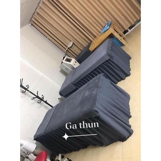 Ga trải giường spa chất liệu thun.