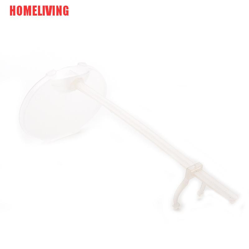 1 X Móc Treo Quần Áo Búp Bê Bằng Nhựa Màu Trắng