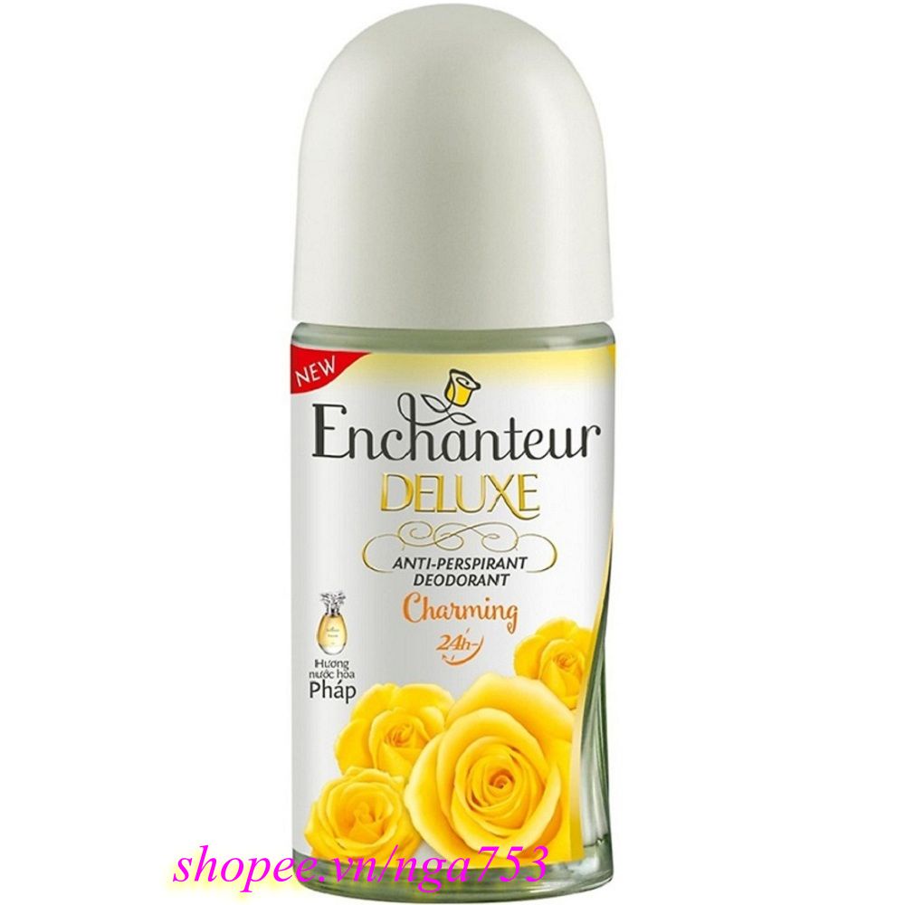 Lăn Khử Mùi Cao Cấp Enchanteur Charming 50ml 100% chính hãng, shop 99K cung cấp và bảo trợ.