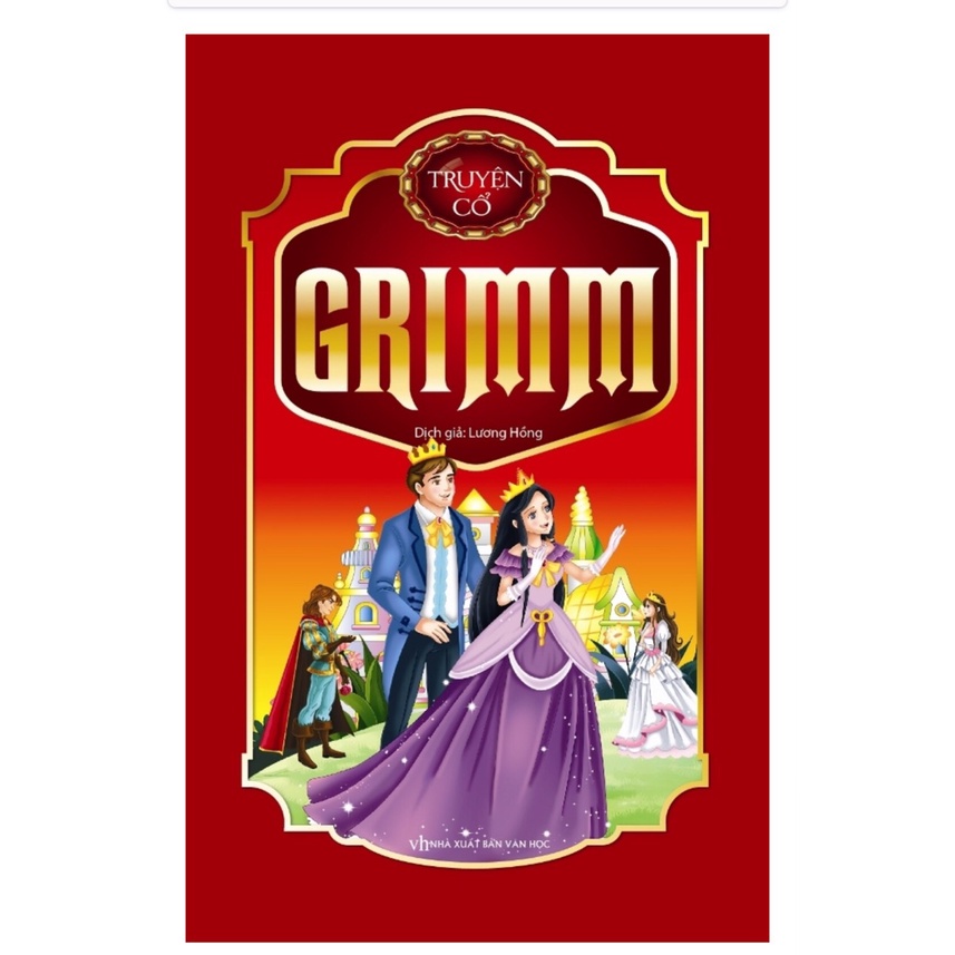 Sách - Truyện cổ Grimm (bìa cứng)