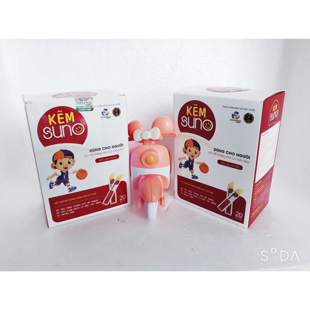 Kẽm thạch SUNO, giúp bổ sung kẽm và tăng cường sức đề kháng cho cơ thể