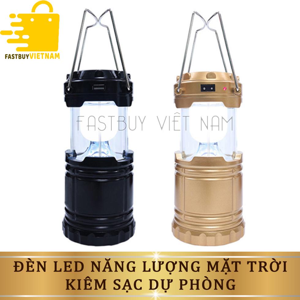Đèn bão năng lượng mặt trời kiêm sạc dự phòng thiết kế độc đáo có cổng USB dùng để sạc pin điện thoại hay máy nghe nhạc