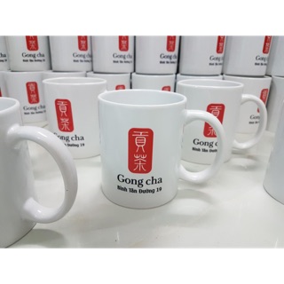 Bộ 12 ly sứ in theo yêu cầu