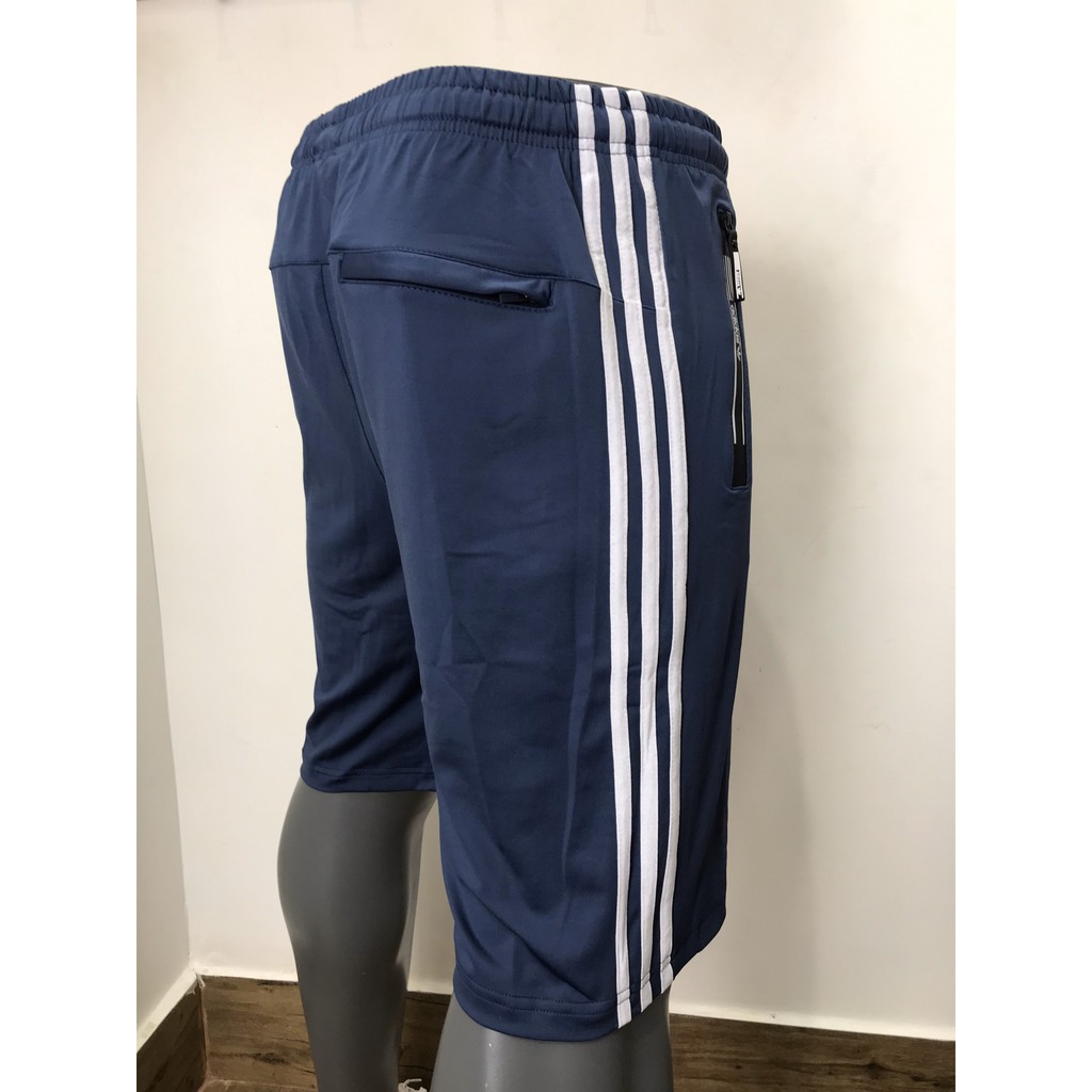 Quần short thể thao túi dây kéo 3 sọc cá tính thun polyester - SXK06 | BigBuy360 - bigbuy360.vn