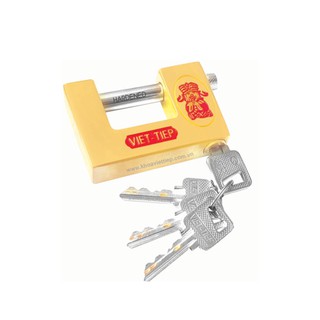 [Chính hãng] Ổ khóa Việt Tiệp chống cắt, chống cưa, chống nước mưa,thần tài CN204
