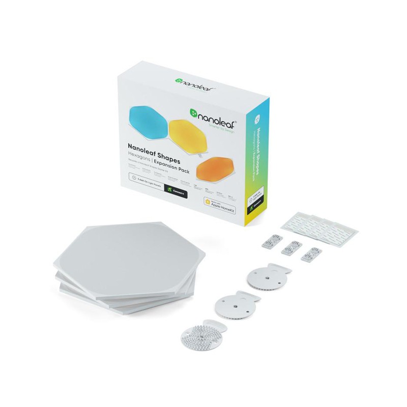 Nanoleaf Shapes Hexagon Extra Kit – Đèn mở rộng lục giác 3 miếng