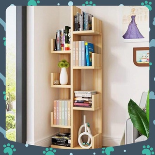 Kệ sách hình cây - kệ sách gỗ xương rồng 8 ngăn