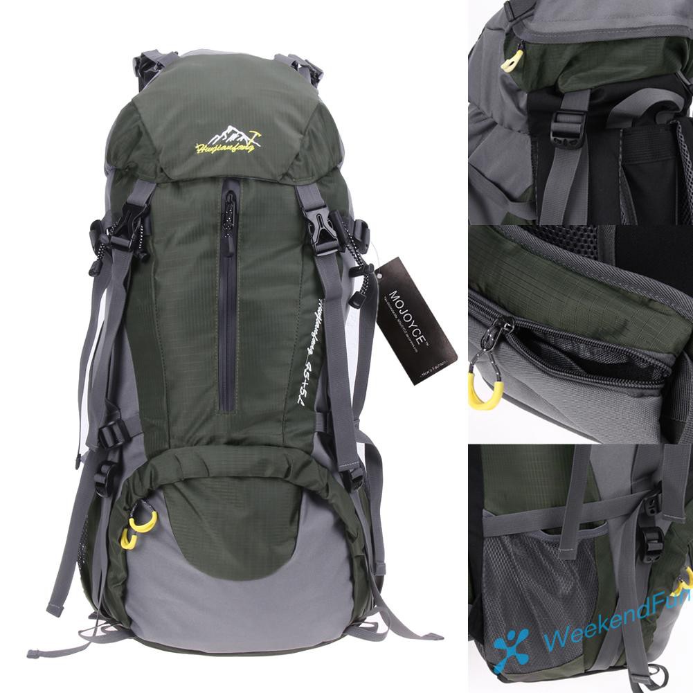 【COD】50L Climbing Outdoor Travel Backpack Sport Camping Hiking Rucksack Bag