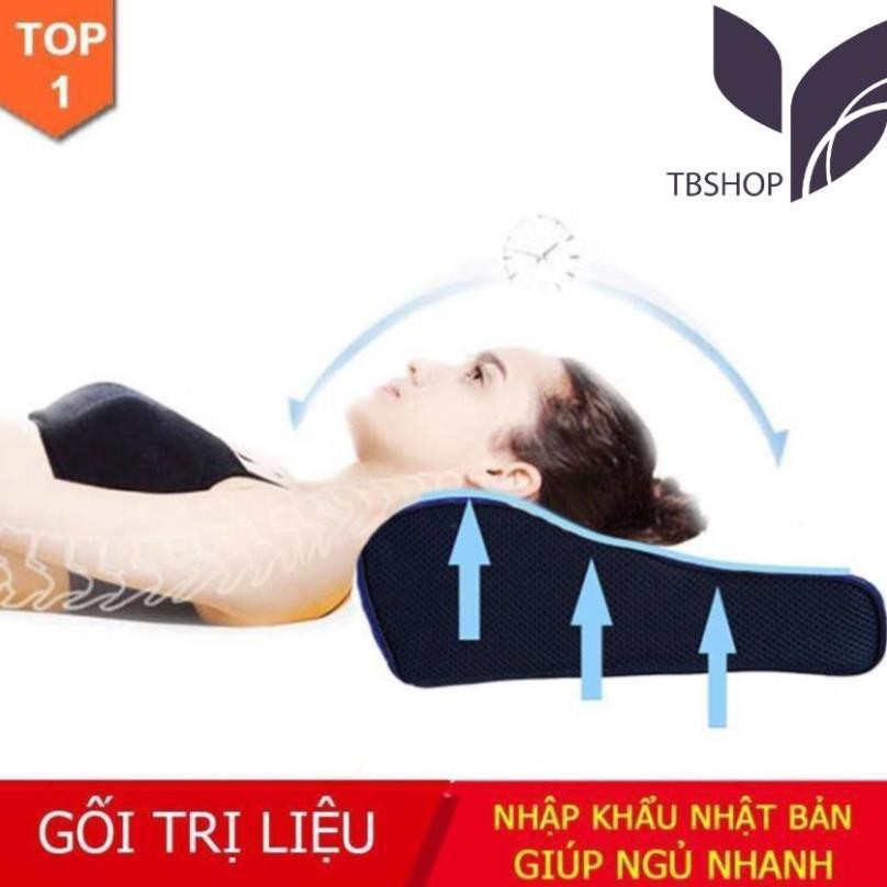 [GIẢM GIÁ SỐC] Gối NHẬT BẢN Chống Thoái Hóa Đốt Sống Cổ, Giúp Ngủ Nhanh, Hết Mất Ngủ, Chữa Ngáy Ngủ, Chống Trào Ngược