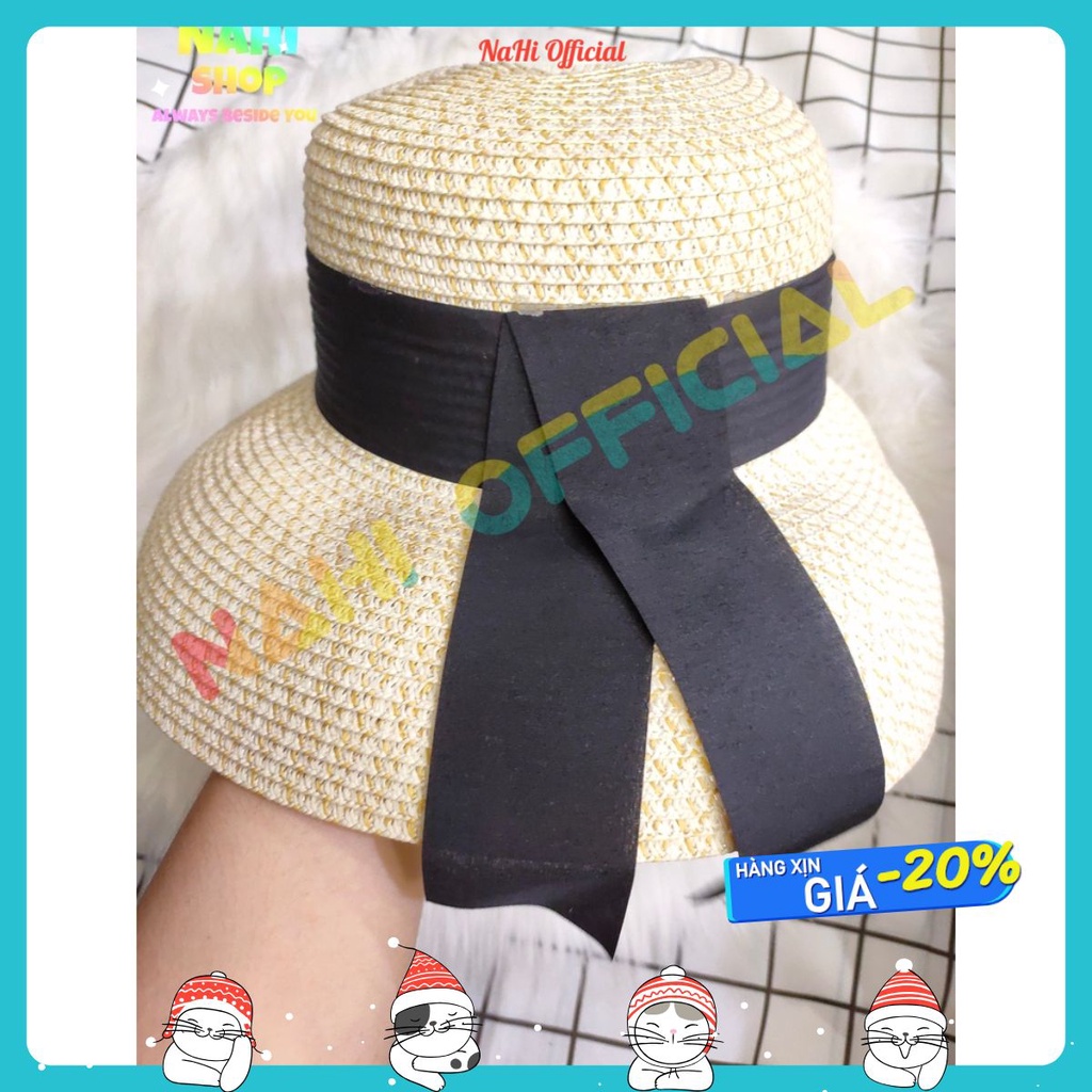 NÓN CỐI NỮ LỒNG ĐÈN ĐAN NƠ SIÊU XINH SIÊU DỄ THƯƠNG NAHI NGOCHIEU1111