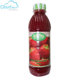 Sinh tố Osterberg Dâu 1L - Nguyên Liệu Pha Chế Cloud Mart ĐN
