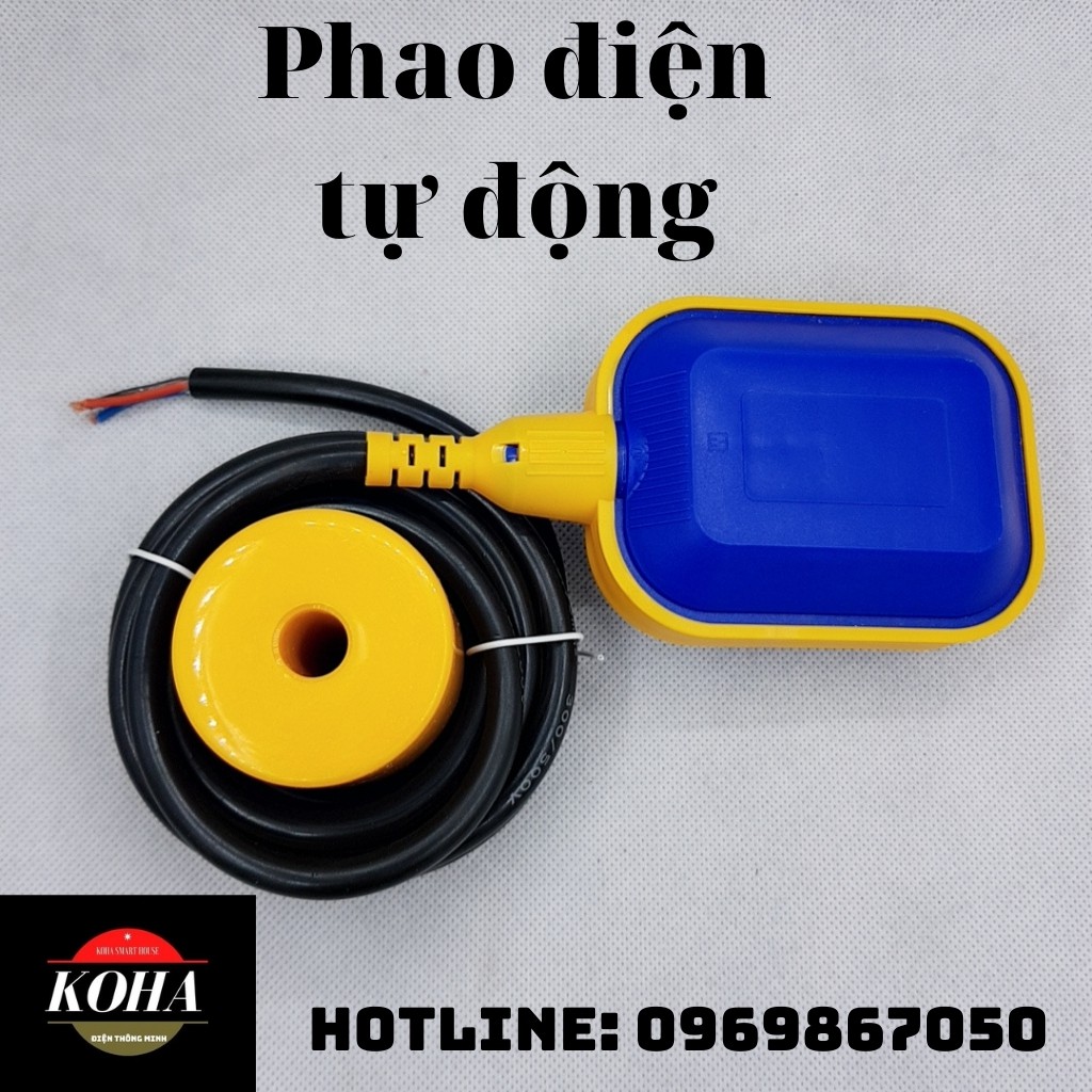 Phao điện bơm nước tự động chống cạn chống tràn bể KWS-2M - HÀNG CHÍNH HÃNG