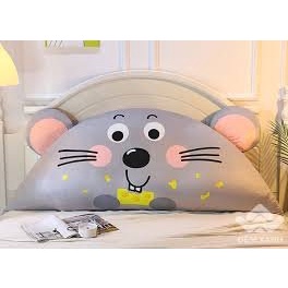 HCM Sỉ gối tựa đầu giường mẫu doremon cao cap