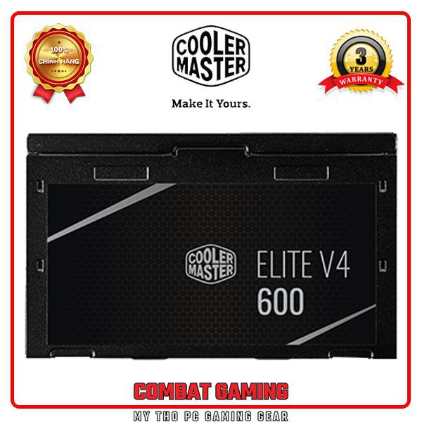 Nguồn COOLER MASTER ELITE V4 600W - 80 PLUS WHITE