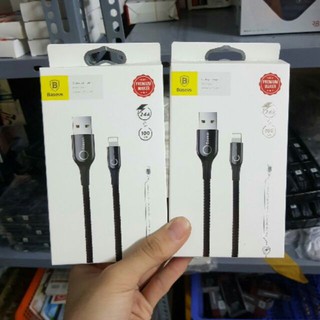 [Freeship toàn quốc từ 50k] Cáp sạc Lightning / Type C tự ngắt thông minh Baseus cho iPhone iPad ...