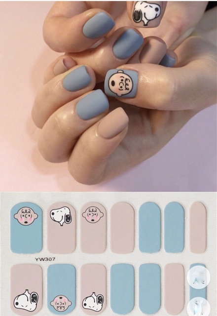 Set dán móng tay nails dán nghệ thuật nhiều màu - có ngay bộ móng đẹp trong 5 phút (Nail wraps / Nail stickers) CAM04