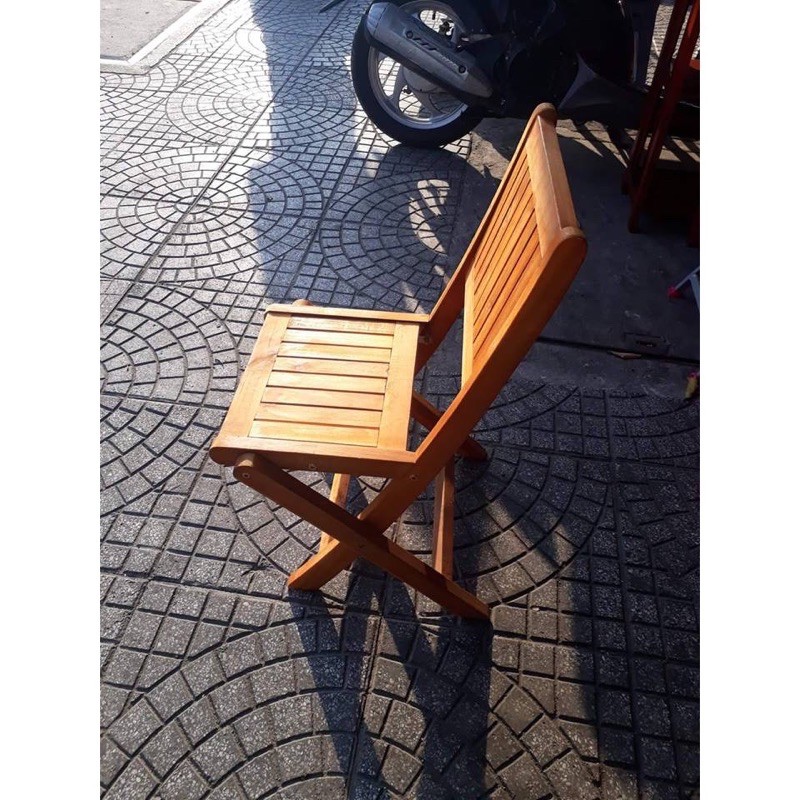Ghế gỗ gấp mini- ghế cafe, trà chanh giá rẻ