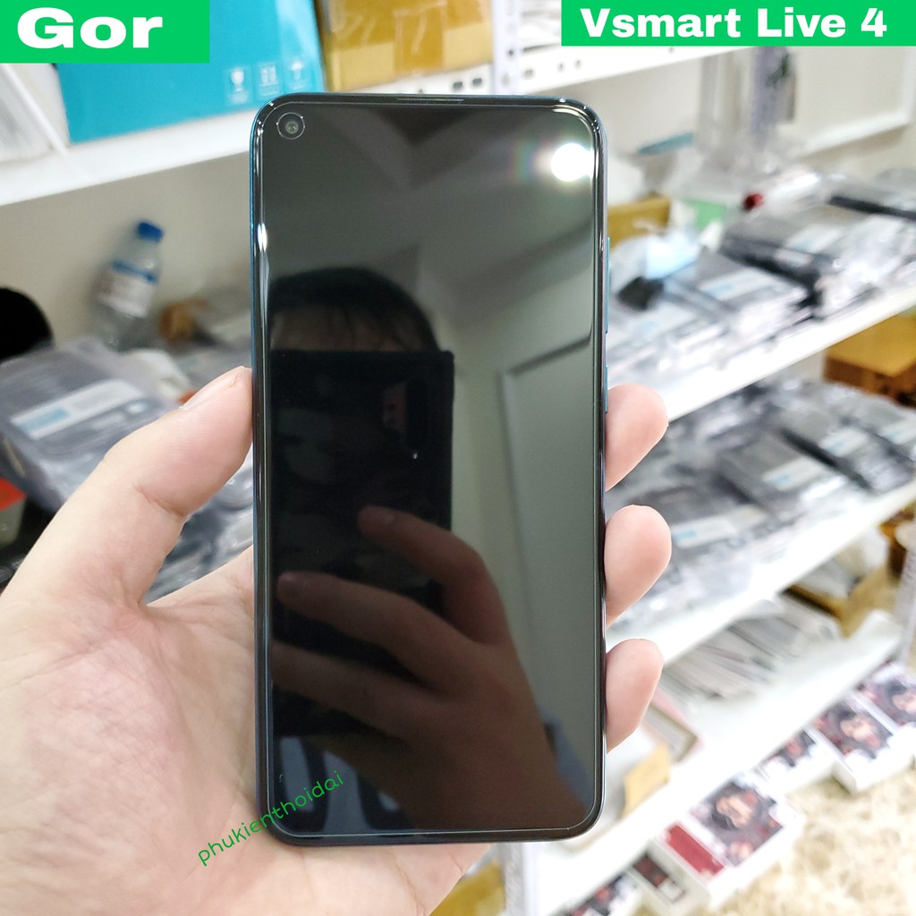 Kính cường lực GOR Vsmart Live 4 / Joy 4 trong suốt trơn mượt cao cấp 9H / 2.5D