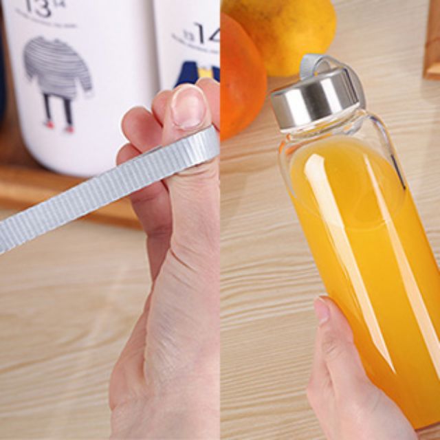 CHAI THỦY TINH DÂY XÁCH 500ML