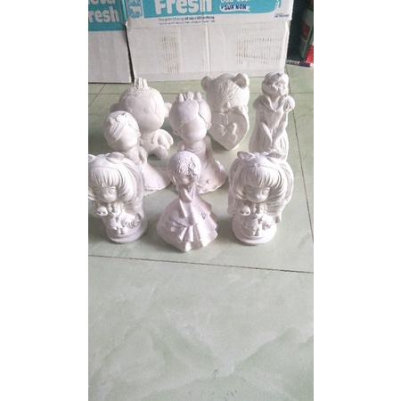 TƯỢNG TÔ MÀU CÔNG CHÚA SIZE TRUNG