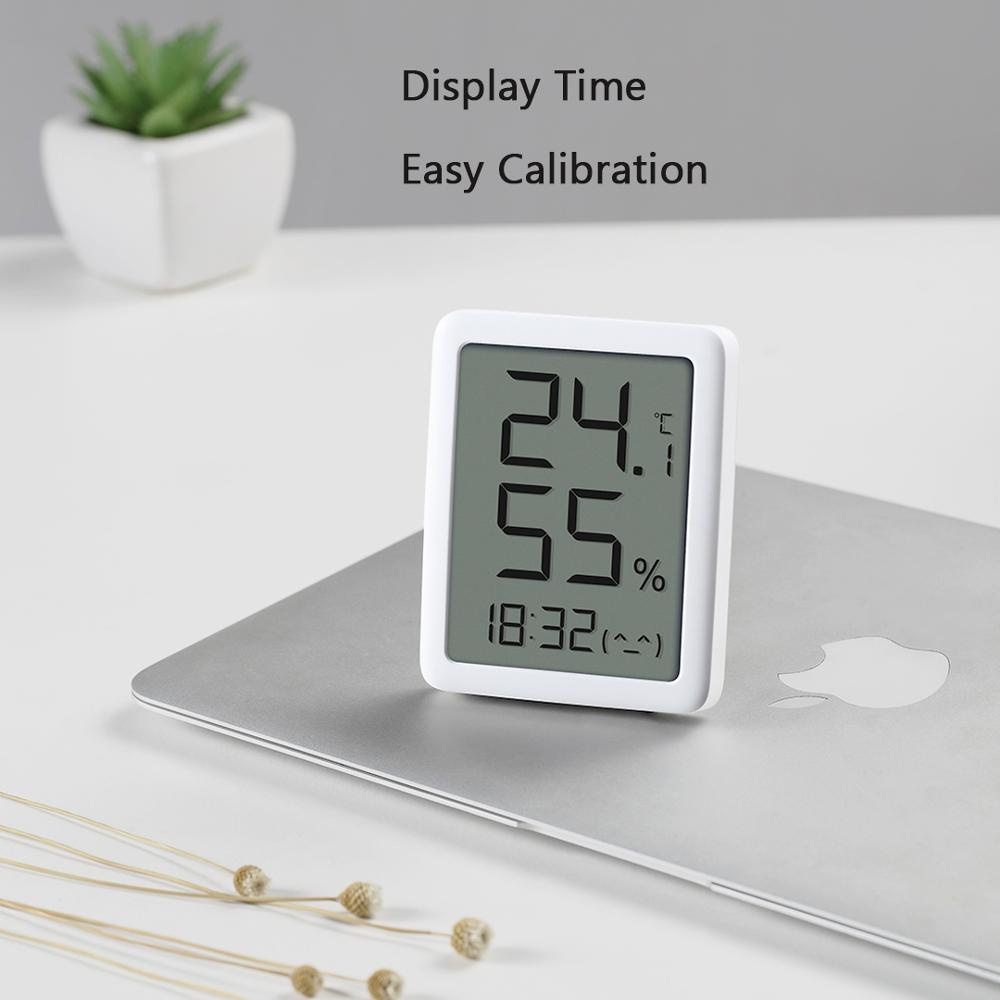 Miaomiaoce E-ink Screen LCD Large Digital display Thermometer Hygrometer Temperature Humidity Sensor from xiaomi youpin