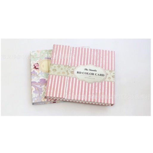 Sổ mẫu móng 120 móng làm nail, Sổ gắn móng mẫu làm bảng màu nail 120 ô