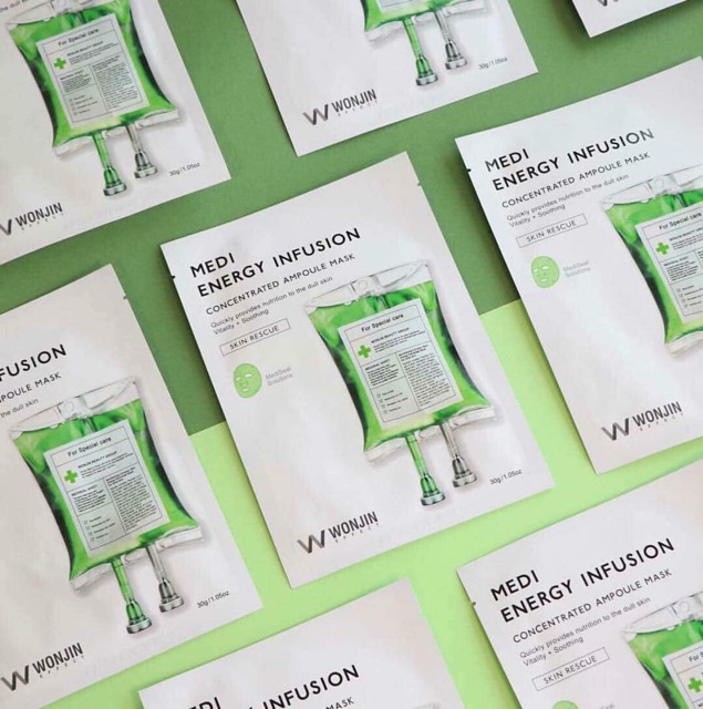 MẶT NẠ WONJIN EFFECT MEDI ENERGY INFUSION MASK