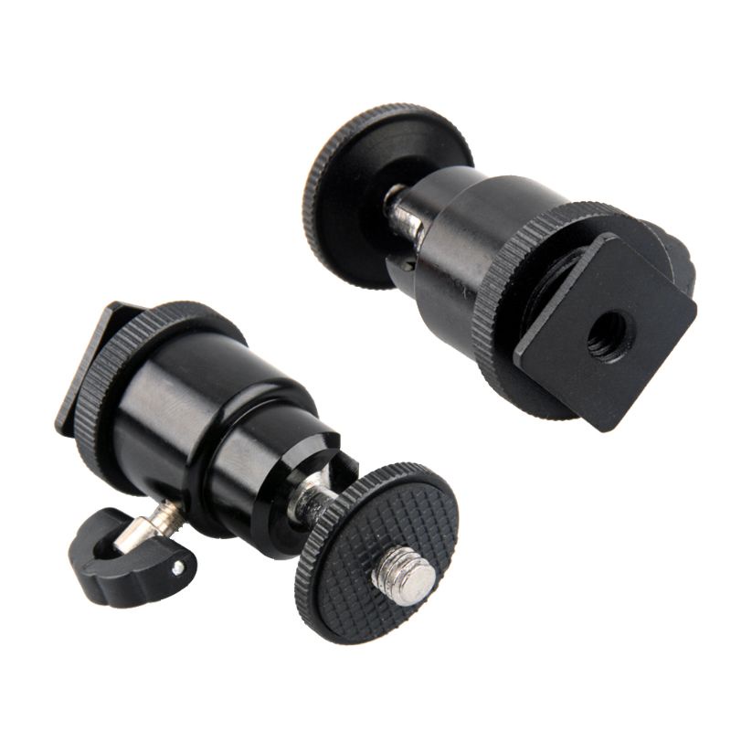 Giá đỡ đèn flash mini bằng kim loại 1/4&quot; cho máy ảnh