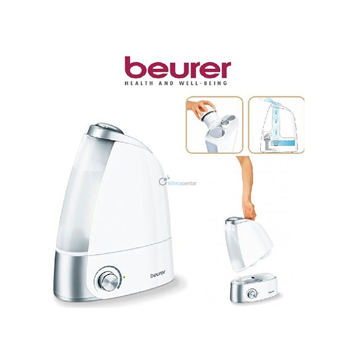 Máy tạo độ ẩm không khí, công nghệ phun siêu âm, công suất 20W - Hàng chính hãng Beurer LB44