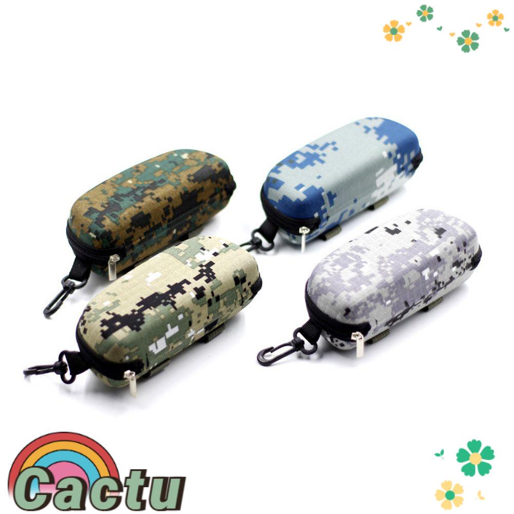 Túi Đựng Mắt Kính Có Khóa Kéo Họa Tiết Rằn Ri Giá Đỡ