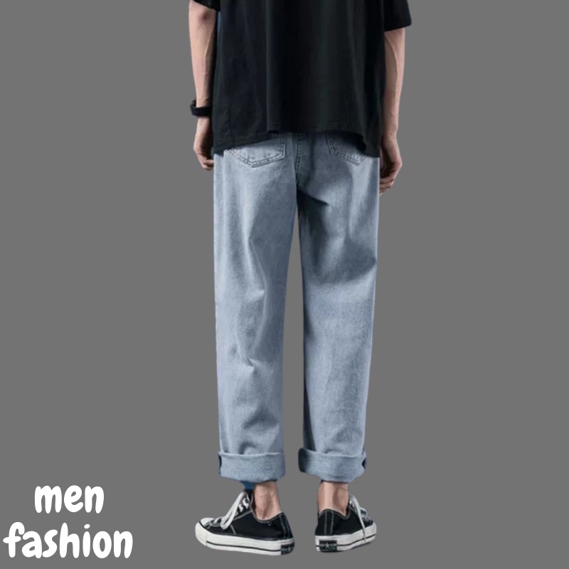 "RẺ VÔ ĐỊCH" Quần Jeans Nam, Quần Jeans Baggy xanh sáng nhạt ống xuông rộng style hàn quốc 2022- XX MENS FASHION!