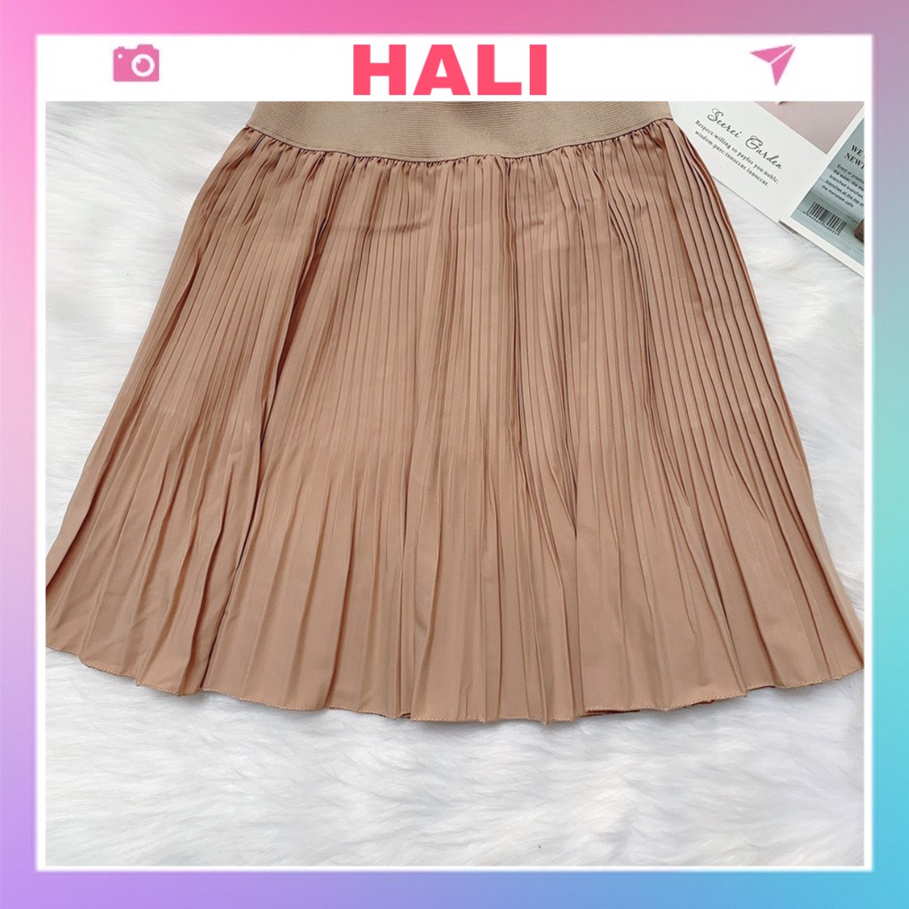 Chân váy ngắn xòe xếp ly thời trang cao cấp-CV306