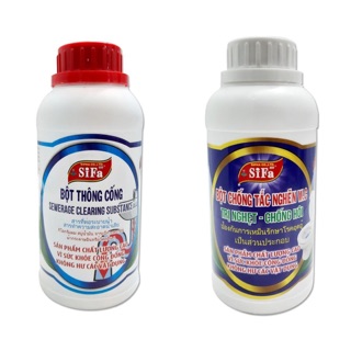Bột thông cống, bột chống tắc nghẽn WC - chống hôi CAO CẤP sifa