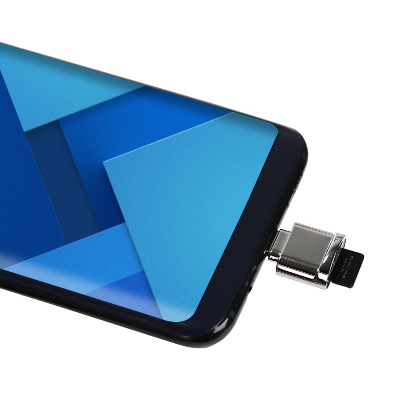 Đầu đọc thẻ nhớ USB 3.1 Type C OTG Micro SD TF cho LG G6 Huawei P10 MacBook