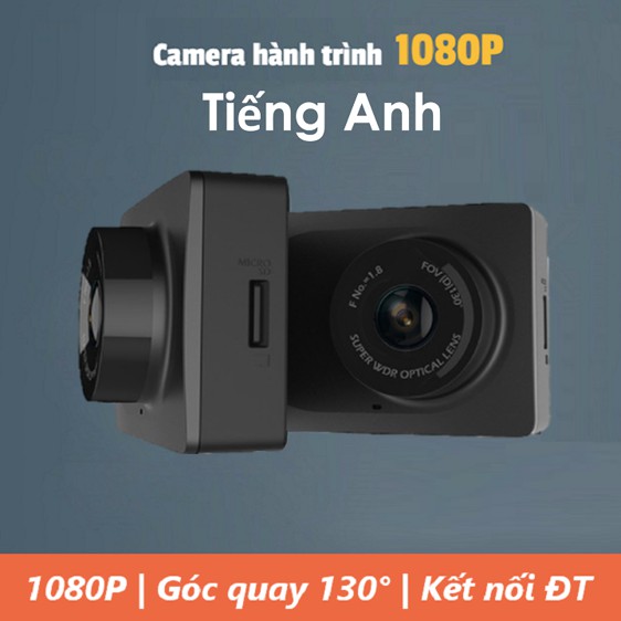 Camera hành trình xe hơi Xiaomi Yi Dash Camera 1080P -Camera hành trình Xiaomi Yi car DVR