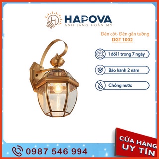 Đèn treo tường, đèn gắn tường cao cấp bằng Đồng HAPOVA LEONA 1002