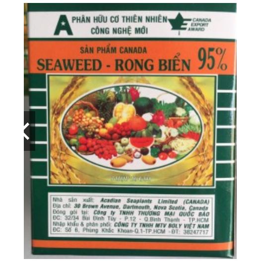 SEAWEED 95% Rong biển - Phân hữu cơ thiên nhiên giúp cây đâm chồi phát đọt gói 10gr