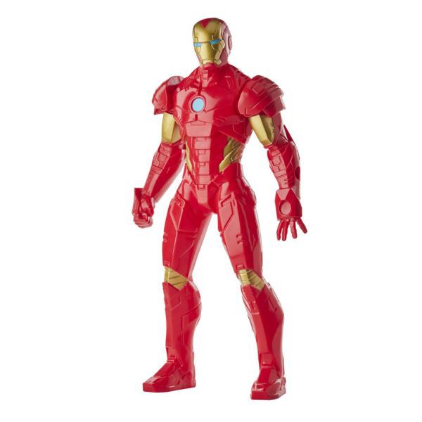 Đồ Chơi Mô Hình Mattel Siêu anh hùng Iron Man tích hợp cánh bay siêu cấp E7360