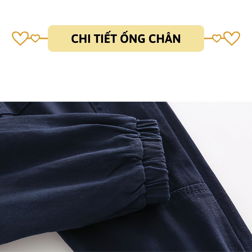 Quần dài Kaki bé trai 27Kids WELLKIDS Quần thu đông lịch sự nam cho trẻ từ 2-10 tuổi BLKK1