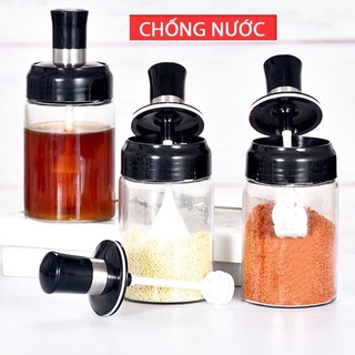 Lọ Đựng Gia Vị , Hũ Đựng Gia Vị Chống Ẩm Mốc Kèm Thìa Tện Lợi Mẫu Mới Nhất 2021-Gnear_Shop